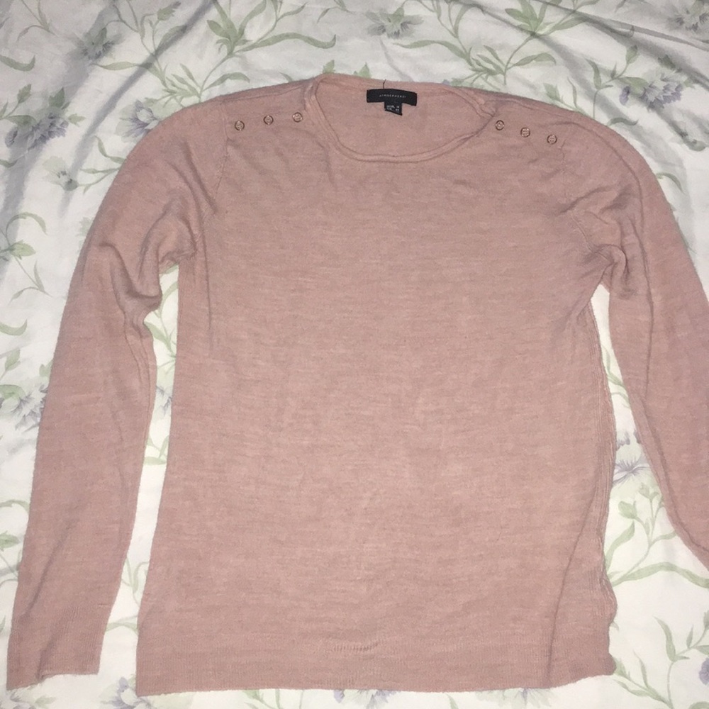 Blush/pink sweater